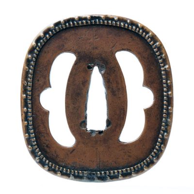 Hirata, Tsuba decorated with two hats