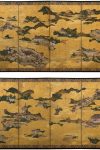 2154 Byobu pair Rakuchu Kyoto-08