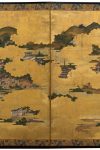 2154 Byobu pair Rakuchu Kyoto-08-8
